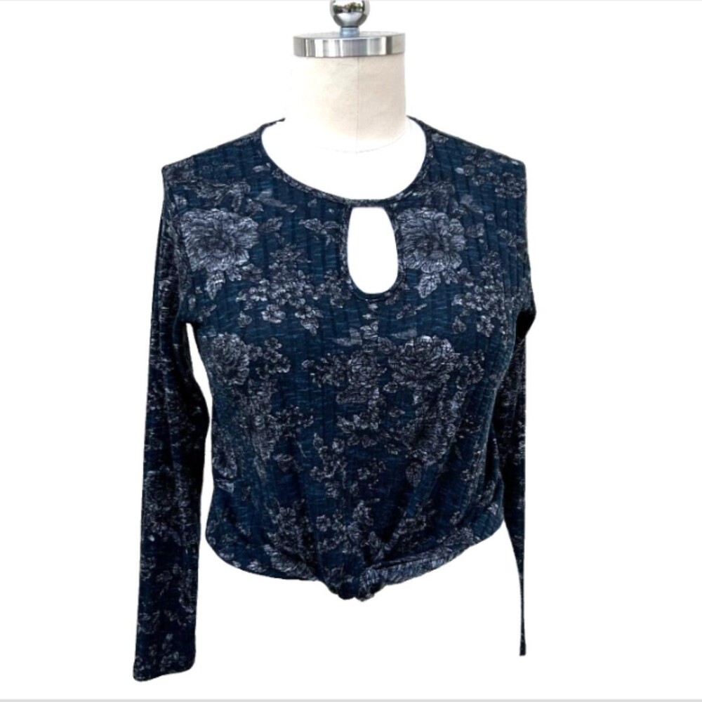 Daytrip Women's Blue and Grey Jumper